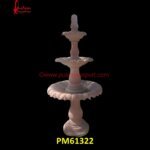 Three Tier Sandstone Plate Fountain