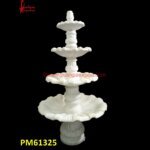 Hand Carved White Marble Stone Fountain