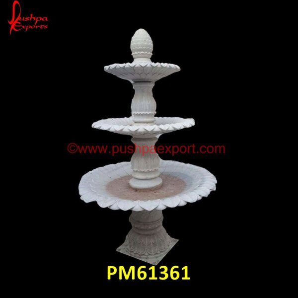 3 Tier Fountain PM61361 3 tier stone fountain,3 tier stone water fountain,antique stone fountain,antique stone wall fountain,artificial stone fountain,backyard stone fountain,ball fountain stone,basalt st.jpg