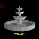 Natural White Marble Stone Garden Fountain