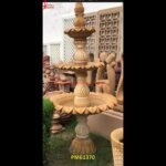 Sandstone Water Fountain For Garden