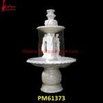 White Marble Stone Fountain For Garden