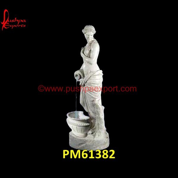 Human Statue Carving White Marble Fountain PM61382 custom stone fountains,flat stone water feature,floating granite ball fountain,floating marble ball fountain,floating stone ball fountain,garden marble fountain,garden pebble water.jpg