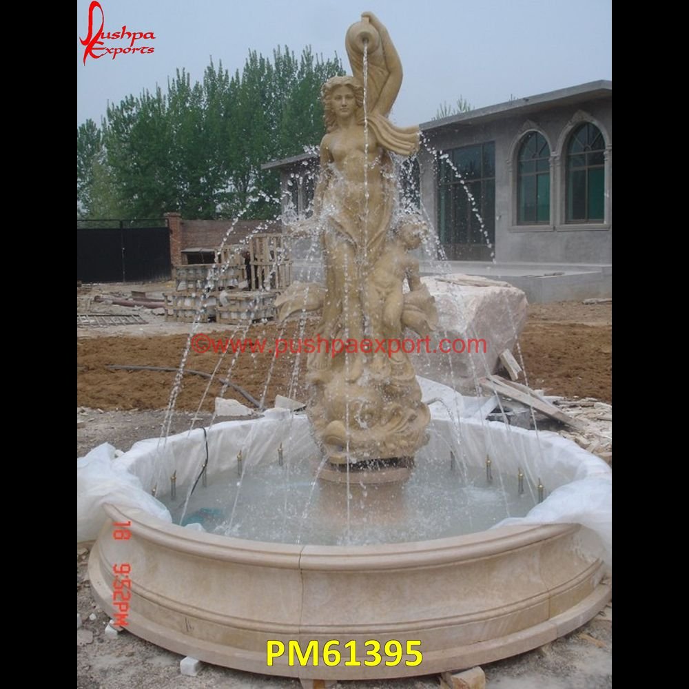 Sandstone lady Carving Fountain PM61395 granite water feature,granite water fountain,hand carved stone fountains,indoor marble fountain,indoor slate water fountain,indoor stone fountain,italian marble fountain,large ston.jpg