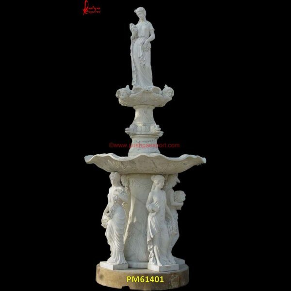 Lady Carving White Marble Stone Statue PM61401 italian marble fountain,large stone fountain,limestone wall fountain,makrana marble fountain,marble angel fountain,marble ball fountain,marble fountain for home,marble fountain for.jpg