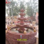 Red Sandstone Water Fountain