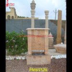 Sandstone Shutter Shape Garden Fountain