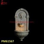 Natural Stone Lion Wall Fountain