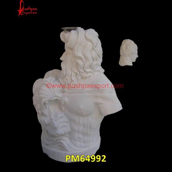 Handmade Marble Bust PM64992 stone greek statues,famous sculptures in europe,greek stone art,stone statue greek,marble greek bust,greek portrait bust.jpg