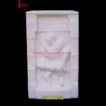 White Stone Decorative Statue