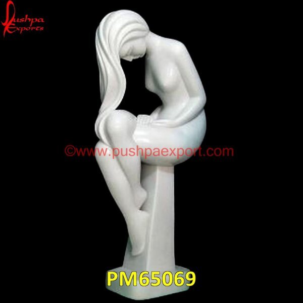 Handmade White Stone Lady Sculpture PM65069 marble greek bust,greek portrait bust,greek marble statue woman,european statue,greek stone statue,marble greek sculpture,marble greek statue.jpg