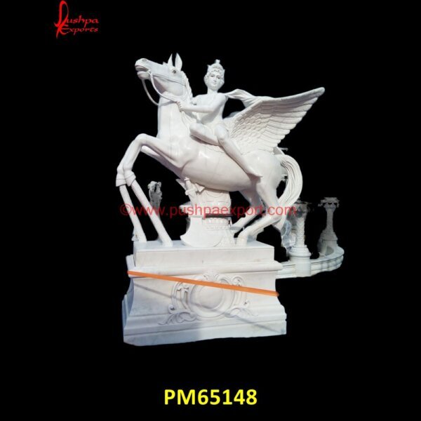 White Marble Unicorn Statue PM65148 greek stone art,stone statue greek,marble greek bust,greek portrait bust,greek marble statue woman,european statue,greek stone statue.jpg