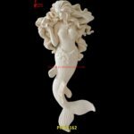 Fish Queen Marble Statue