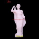 Handcarved Marble Lady Statue