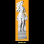 Roman Lady Marble Statue