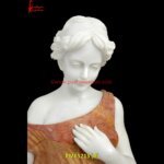 Handcarved Lady Stone Statue