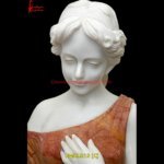 Handcarved Lady Stone Statue