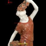 Handmade Decorative Woman Stone Statue