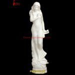 White Marble Stone Lady Sculpture