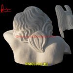 Sandstone Outdoor Decor Lady Statue