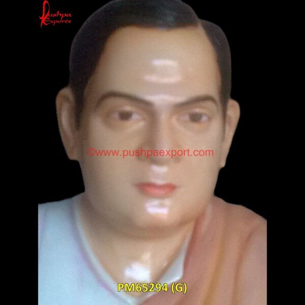 PM65294 (G) Rajiv Gandhi Marble Statue, Marble Statue Of Rajiv Gandhi, Rajiv Gandhi Stone Statue, Rajiv Gandhi Black Stone Statue, Rajiv Gandhi White Marble Statue.jpg