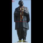 Sardar Vallabh Bhai Patel Black Marble Statue