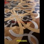 Modern Metal Inlay Floor