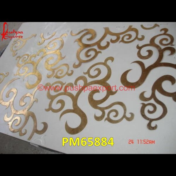 Golden Metal Inlay Table Top PM65884 marble inlay panel,marble inlay medallion,marble inlay handicrafts,marble inlay furniture,marble inlay flooring italy,marble inlay floor,marble inlay elephant,marble inlay dining t.jpg