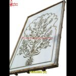 Tree And Leaf Design Inlay Marble Table Top