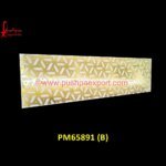 Strips Design Work Brass Inlay Top