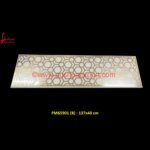 Metal Pietra Dura Marble Floor Tile