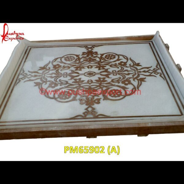 Golden Inlaid Marble Table Top PM65902 (A) crushed gemstone inlay,brass marble inlay,brass inlay work in marble flooring,brass inlay in stone,brass inlay in marble,black marble inlay table top,antique pietra dura,stone inla.jpg