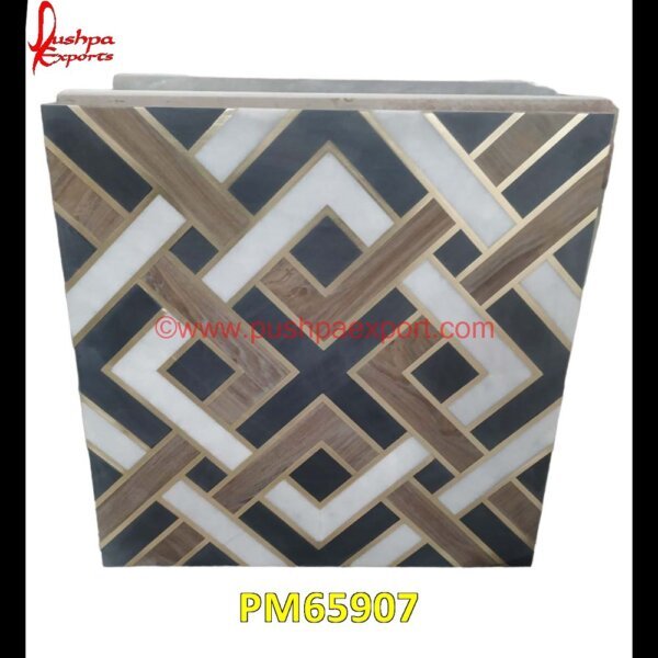 Zigzag Design Work Marble Floor Tile PM65907 antique pietra dura,stone inlay globe,stone for inlay,pietre dure,pietra dura table,pietra dura,marble medallions,marble inlay tables,marble inlay,marble floor medallions,brass inl.jpg