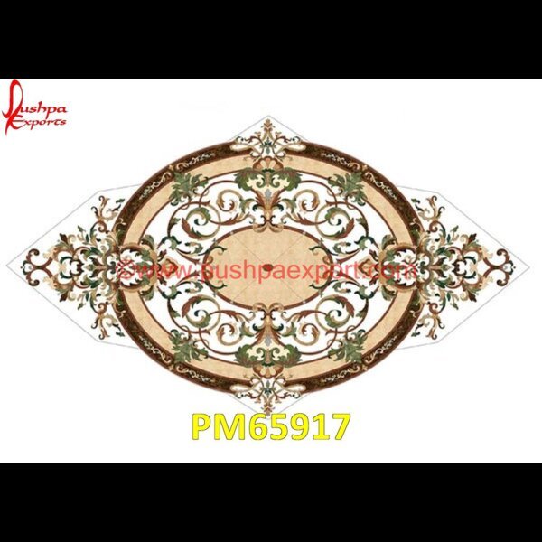 Design Inlay White Marble Medallion PM65917 brass inlay marble tile,white marble inlay table tops,travertine mosaic medallion,taj mahal inlay stones,stone wood inlay,stone inlay work,stone inlay table tops,stone inlay furnit.jpg