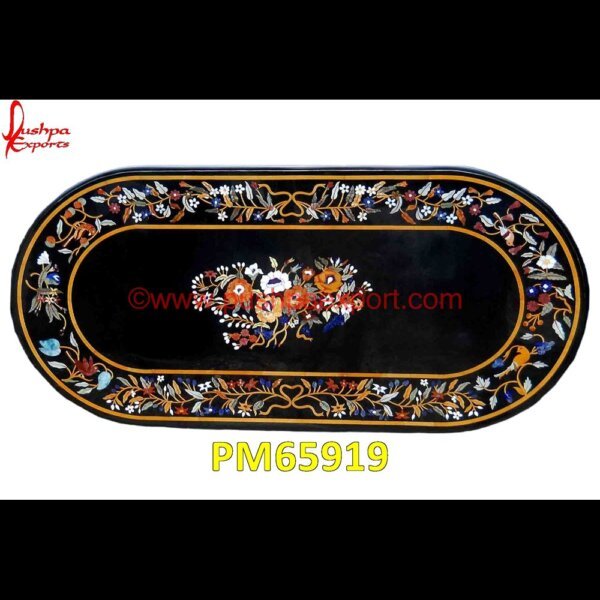 Flower Pietra Dura Table Top PM65919 travertine mosaic medallion,taj mahal inlay stones,stone wood inlay,stone inlay work,stone inlay table tops,stone inlay furniture,stone inlay flooring,stone inlay coffee table,ston.jpg