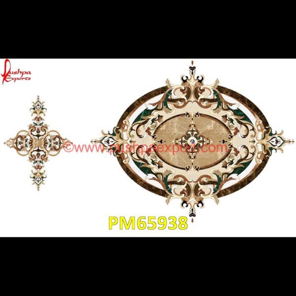 Design Inlay Work On Marble Table Top PM65938 pietra dura for sale,pietra dura dining table,pietra dura cabinet,pietra dura box,pietra dura art,mughal pietra dura,mosaic marble medallions,metal inlay in stone,medallion marble.jpg