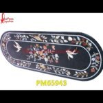 Bird And Flowers Design Inlay Table Top