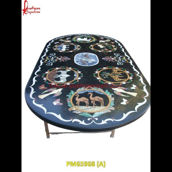 Animal Art Inlay Table Top PM65968 (A) marble inlay crafts,marble inlay coffee table,marble inlay coasters,marble inlay chess board,marble inlay box,marble inlay border,marble inlay art,marble foyer medallion,marble flo.jpg