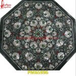 Pichkari Work Black Marble Table Top