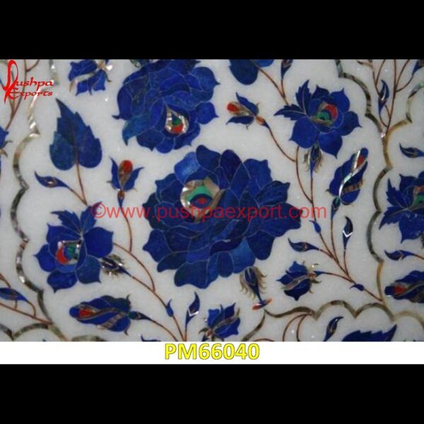 Inlay Work On Marble Table Top PM66040 marble inlay art,marble foyer medallion,marble floor inlay designs,stone inlay globe,stone for inlay,pietre dure,pietra dura table,pietra dura,marble medallions,marble inlay tables.jpg