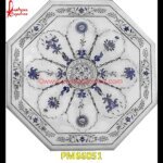 Traditional Art Pichkari On White Marble Table Top