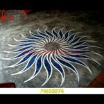 Modern Art Inlay Marble Floor