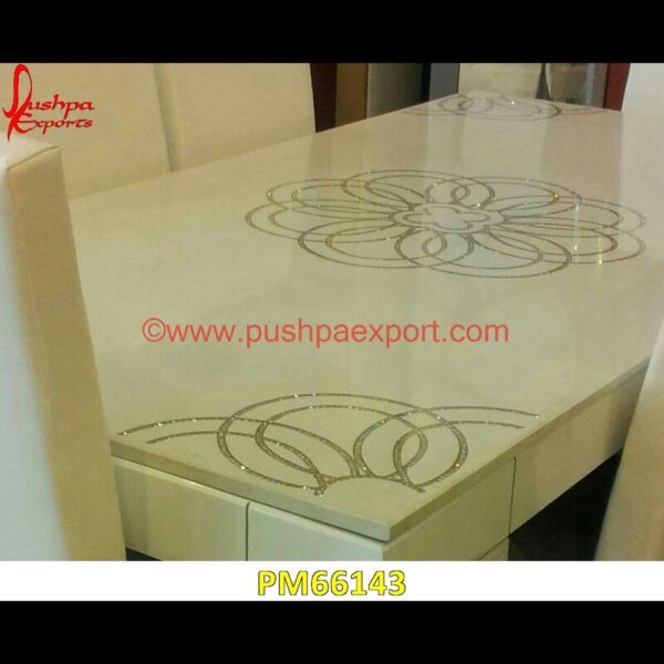 MOP Pichkari On White Marble Dining Table Top PM66143 marble inlay border,marble inlay art,marble foyer medallion,marble floor inlay designs,stone inlay globe,stone for inlay,pietre dure,pietra dura table,pietra dura,marble medallions.jpg