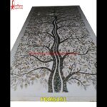 MOP Tree Design Pichkari On White Marble