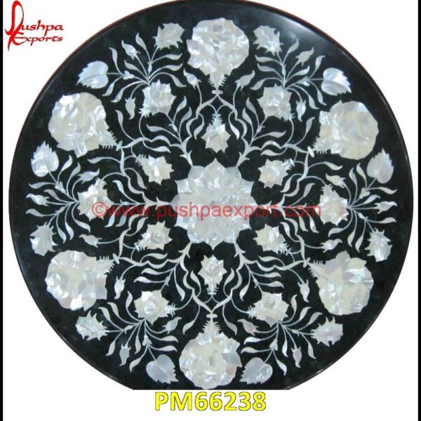 MOP Inlay On Black Marble Table Top PM66238 marble inlay elephant,marble inlay dining table,marble inlay desk,marble inlay design,marble inlay crafts,marble inlay coffee table,marble inlay coasters,marble inlay chess board,m.jpg