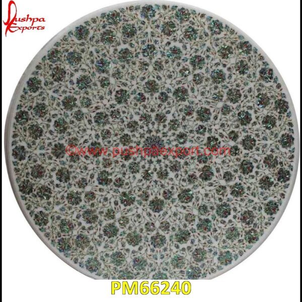 Handcrafted MOP Inlay Work White Marble Round Table Top PM66240 marble inlay desk,marble inlay design,marble inlay crafts,marble inlay coffee table,marble inlay coasters,marble inlay chess board,marble inlay box,marble inlay border,marble inlay.jpg