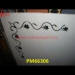 MOP Motif White Marble Table Top