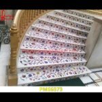 Handicraft Pichkari Work Marble Stairs