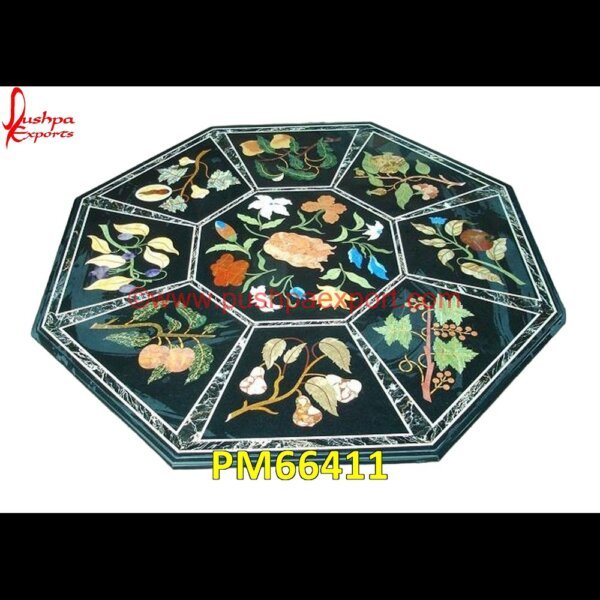 Modern Pietra Dura Work Coffee Table Top PM66411 marble floor medallions,brass inlay marble tile,white marble inlay table tops,travertine mosaic medallion,taj mahal inlay stones,stone wood inlay,stone inlay work,stone inlay table.jpg