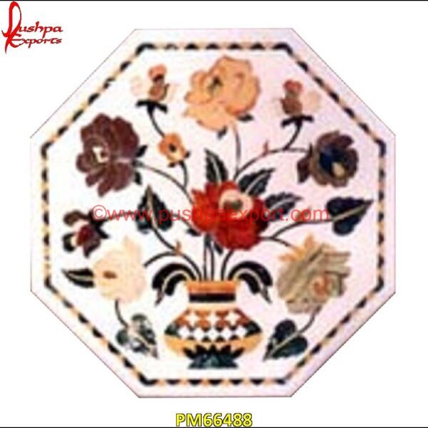 Yellow Flower Pot Inlay White Marble Table Top PM66488 stone inlay flooring,stone inlay coffee table,stone inlay art,stone floor inlays,pietra dura technique,pietra dura taj mahal,pietra dura table top,pietra dura mosaic,pietra dura ma.jpg